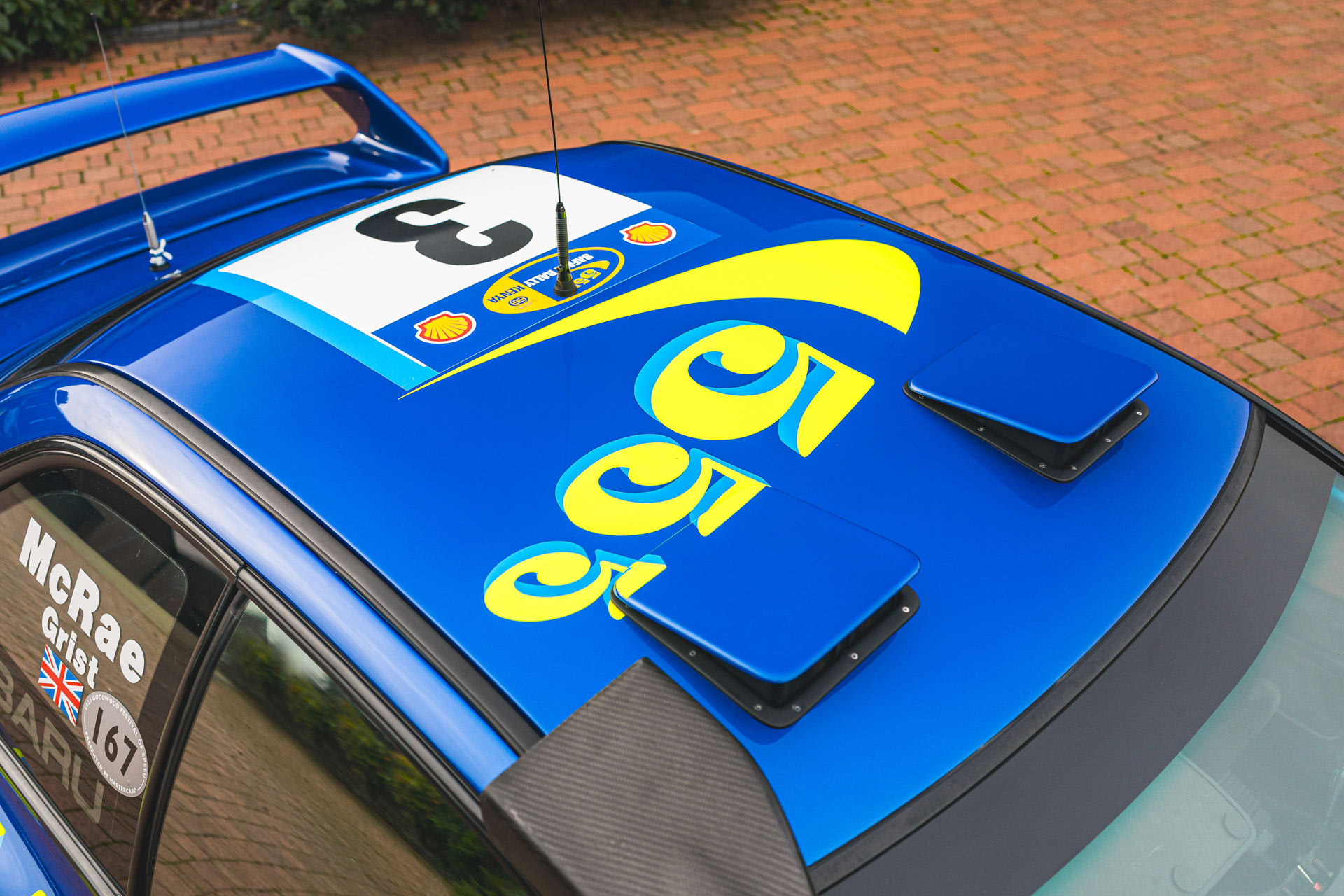 Subaru Impreza WRC '97 メタルバッジ Subaru Impreza WRC '97 メタルバッジ 1997 Subaru WRC pin